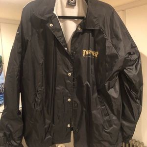 Thrasher magazine wind breaker, mens size medium, never worn
